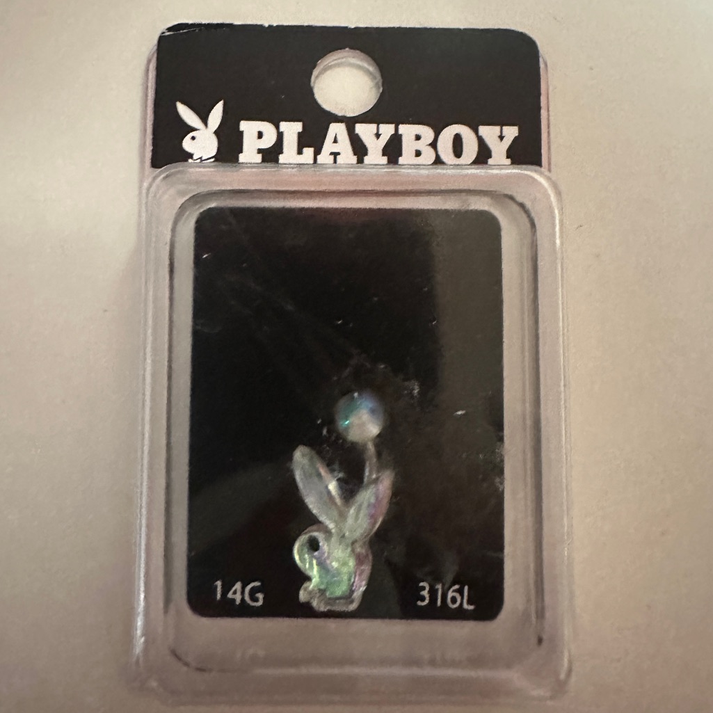 2000’s Playboy Navel Jewelry 14g 316l